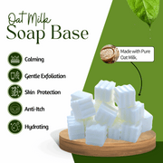 Oat Milk Soap Base– Soft & Smooth Skin